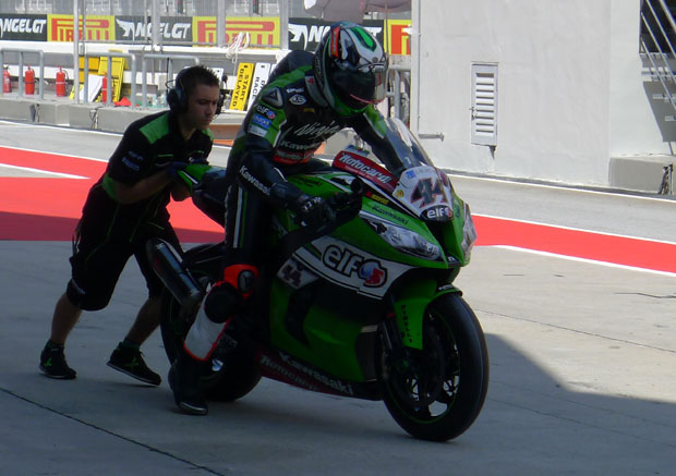 2014 KAWASAKI WSBK Tom Sykes & TITANIC