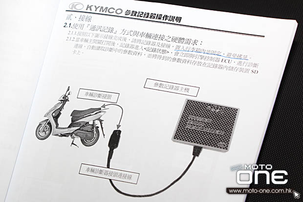 2014 KYMCO DATA RECORDER