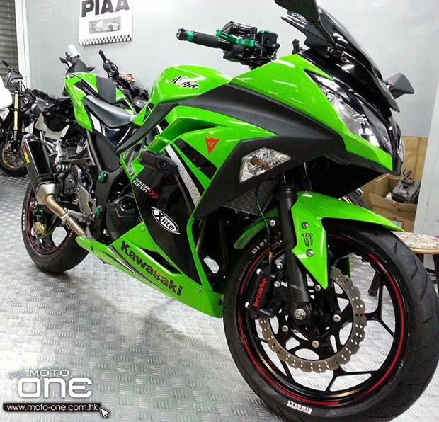 2014 Kawasaki Ninja 300 upgrade