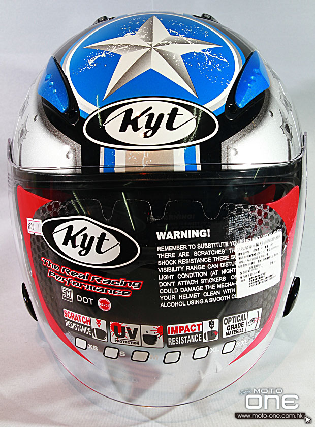 2014 Kyt helmets Galaxy Slide