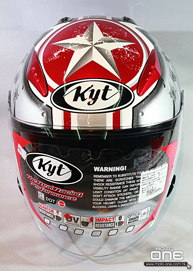 2014 Kyt helmets Galaxy Slide