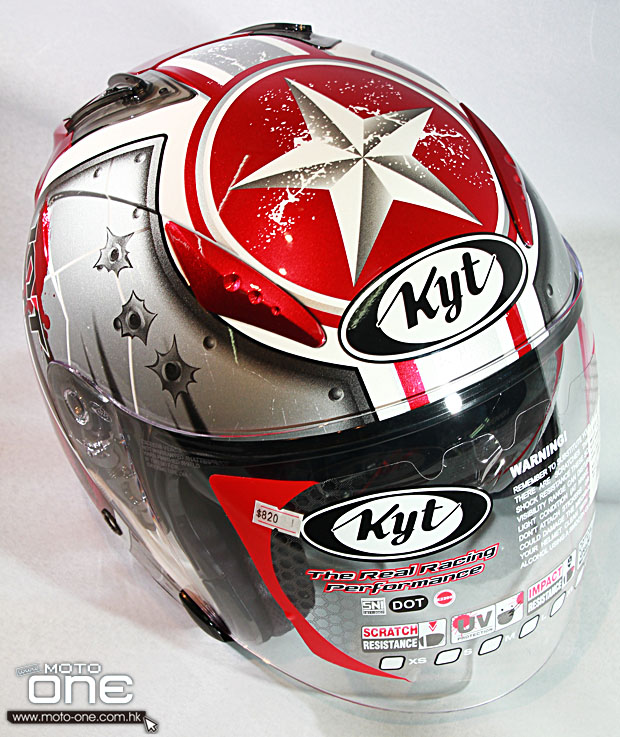 2014 Kyt helmets Galaxy Slide