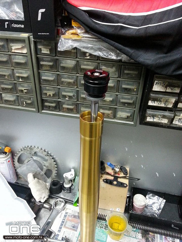 2014 MSX Ohlins front fork kit