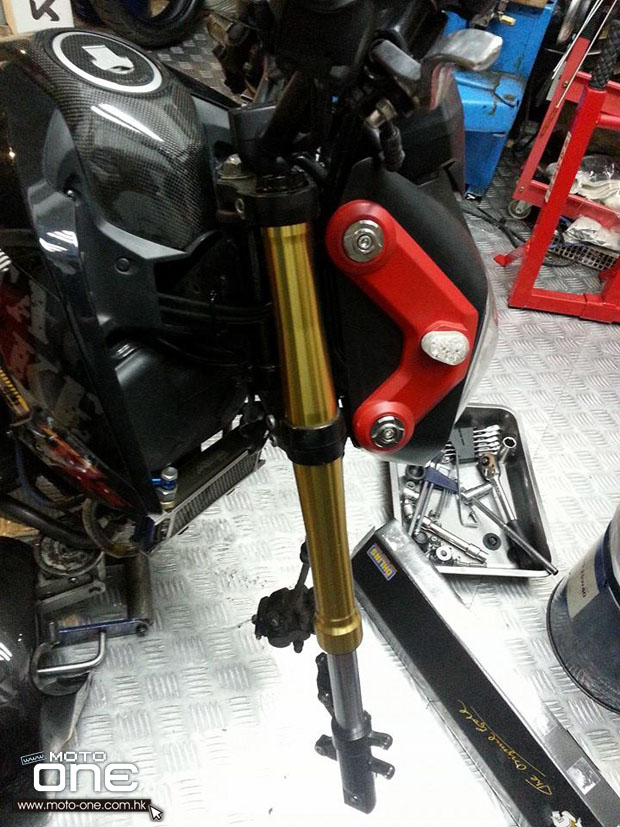 2014 MSX Ohlins front fork kit