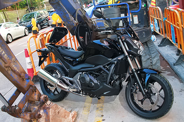 2014 honda nc750s arrived