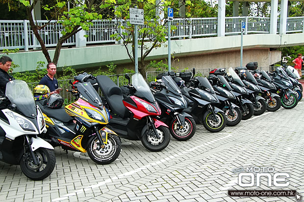 2014 kymco cLub riding & bbq
