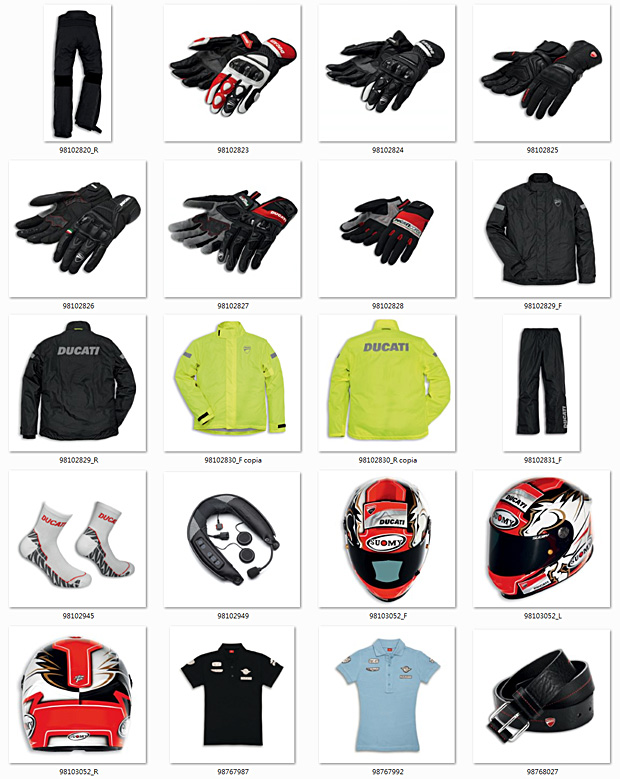 2015 Ducati apparel