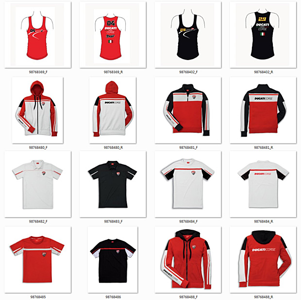 2015 Ducati apparel