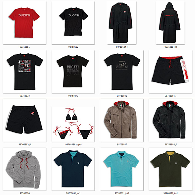 2015 Ducati apparel