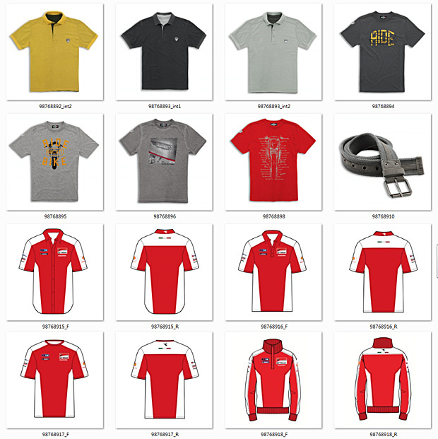 2015 Ducati apparel