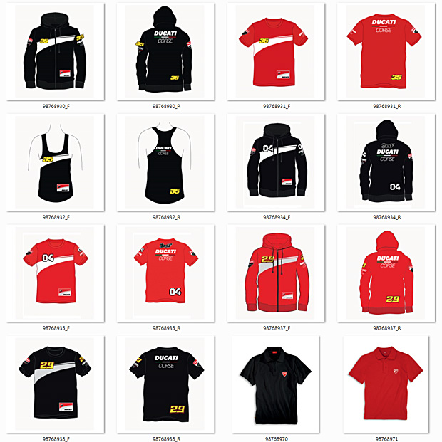 2015 Ducati apparel