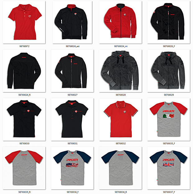 2015 Ducati apparel