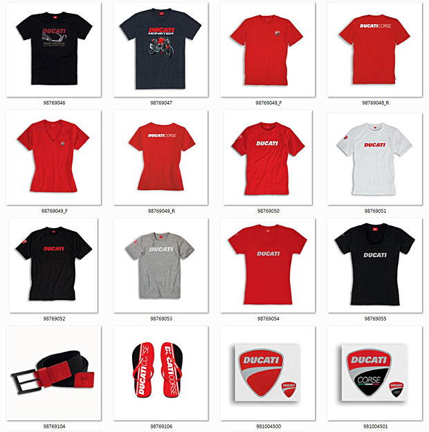 2015 Ducati apparel