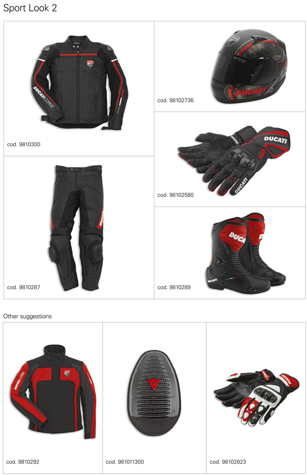 2015 Ducati apparel