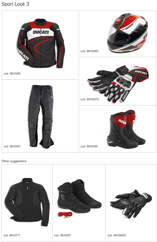 2015 Ducati apparel