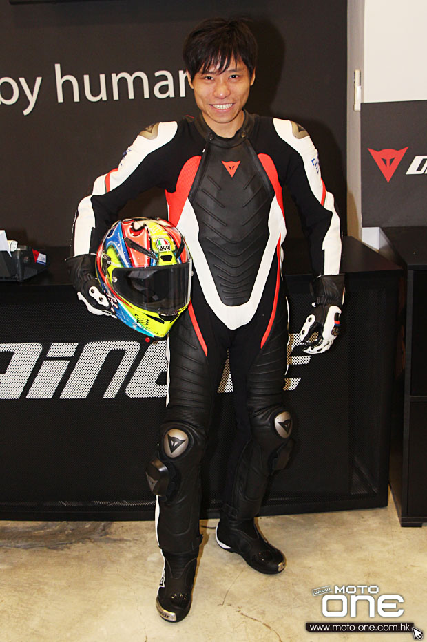 AGV CORSA WAI ON HELMET