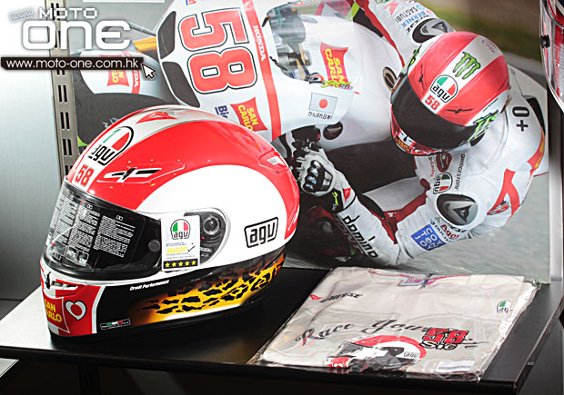 AGV SIMONCELLI TRIBUTE HELMETS