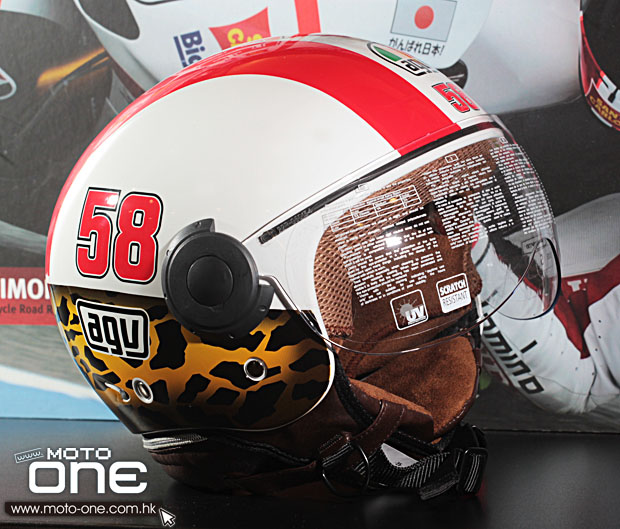 AGV SIMONCELLI TRIBUTE HELMETS