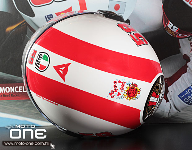 AGV SIMONCELLI TRIBUTE HELMETS