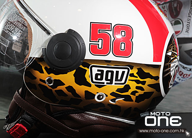 AGV SIMONCELLI TRIBUTE HELMETS