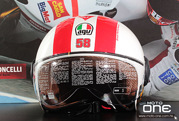 AGV SIMONCELLI TRIBUTE HELMETS