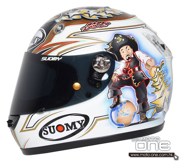 Max Biaggi suomy helmet