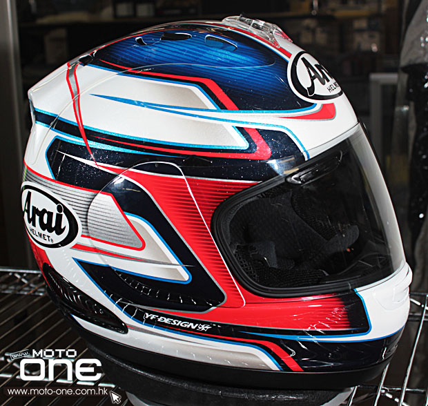 arai rx7 rr5 pedrosa gp