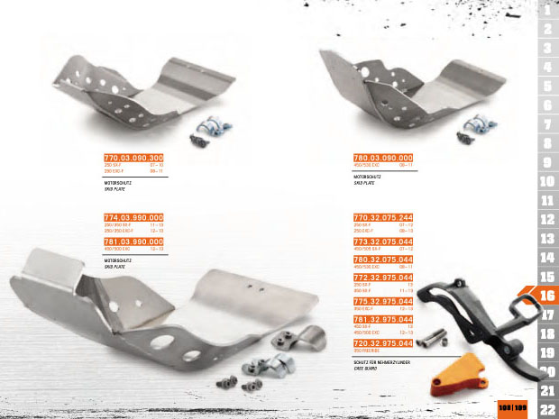 ktm powerparts 2013