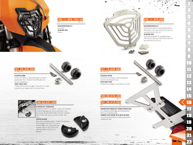 ktm powerparts 2013