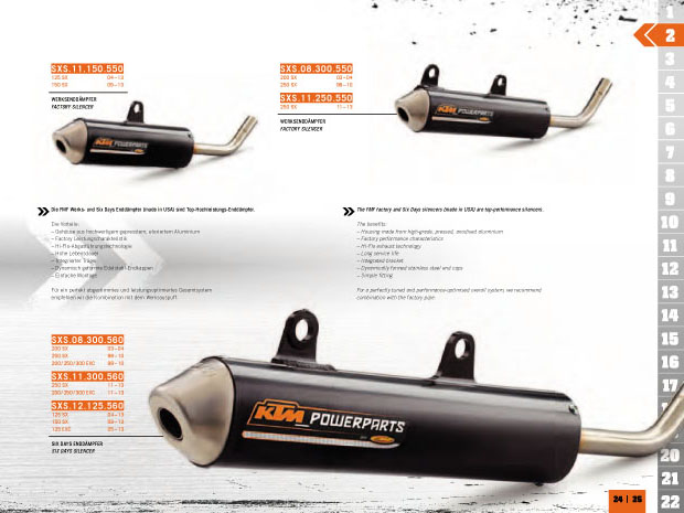 ktm powerparts 2013