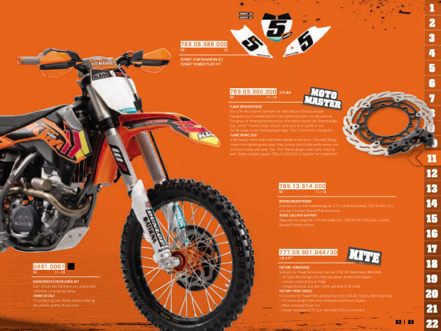 ktm powerparts 2013