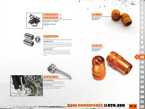 ktm powerparts 2013