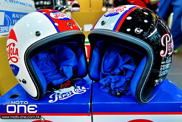 2014 OGK PEPSI & 7UP HELMETS