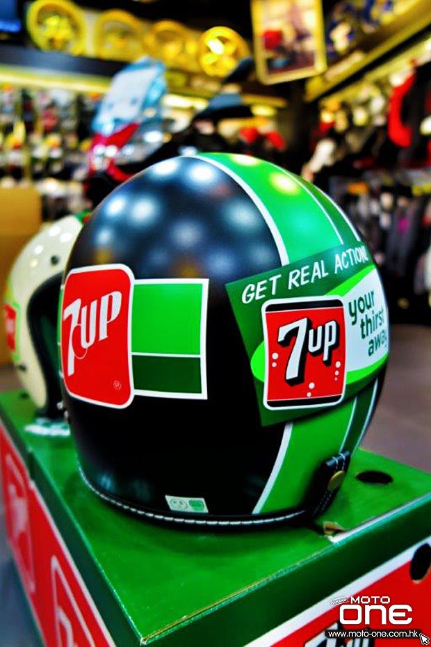 2014 OGK PEPSI & 7UP HELMETS