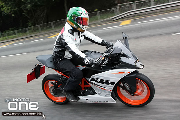 2015 KTM RC390 ABS test