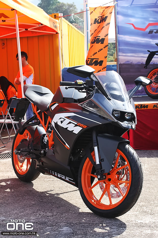 2015 ktm rc390 test day