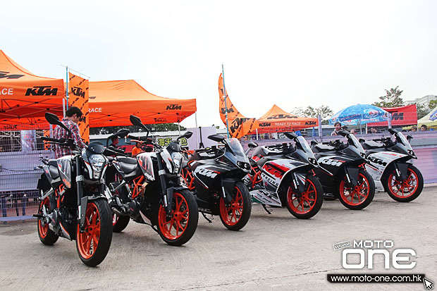 2015 ktm rc390 test day