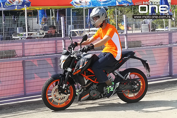 2015 ktm rc390 test day