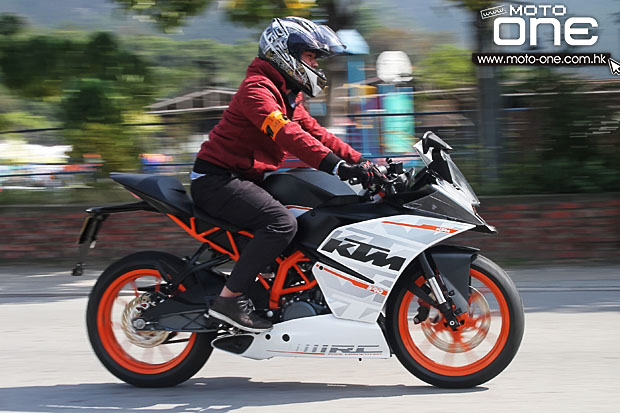 2015 ktm rc390 test day