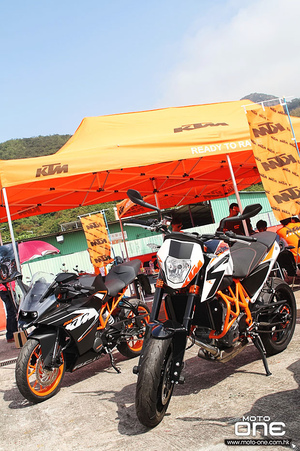 2015 ktm rc390 test day