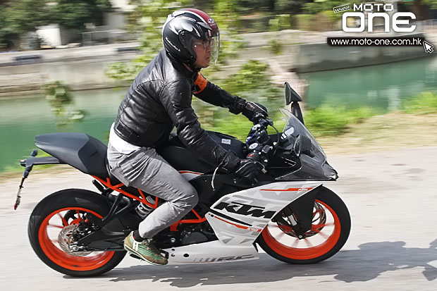 2015 ktm rc390 test day