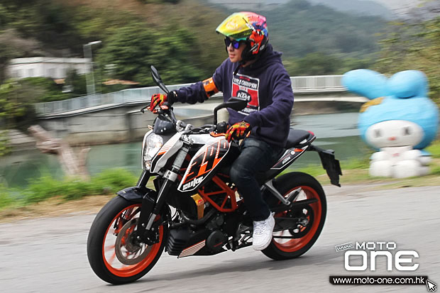 2015 ktm rc390 test day