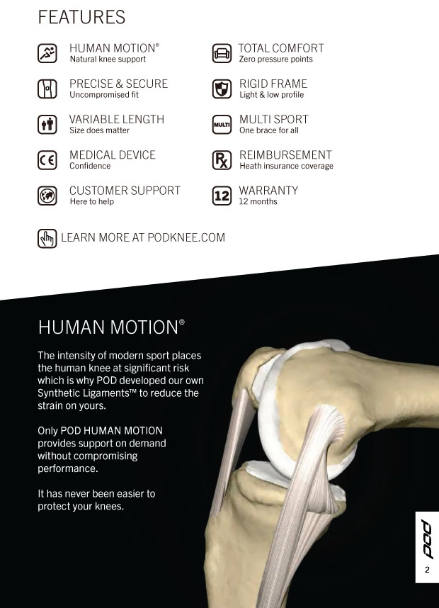 2015 pod protect knees K8 K3