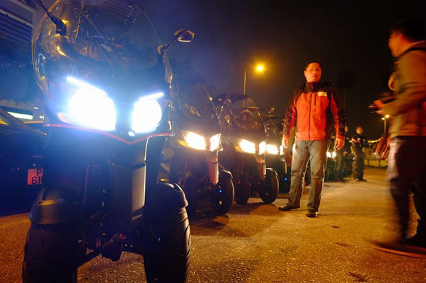 2015 ADIVA AD3 night riding