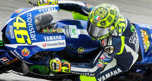 2015 rossi WinterTest helmet