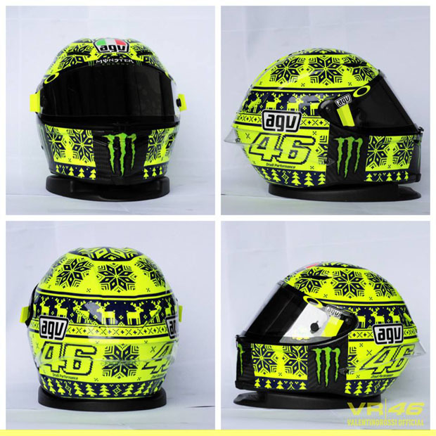 2015 rossi WinterTest helmet