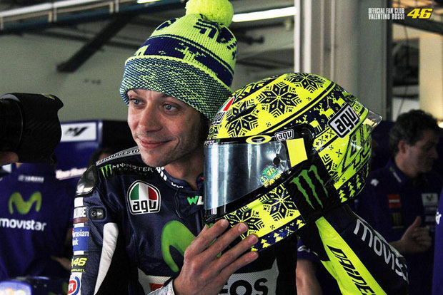 2015 rossi WinterTest helmet