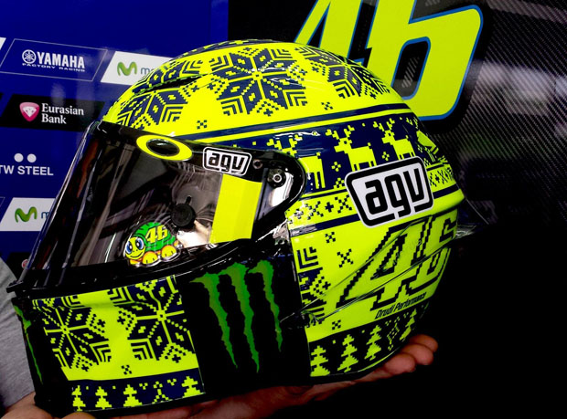 2015 rossi WinterTest helmet