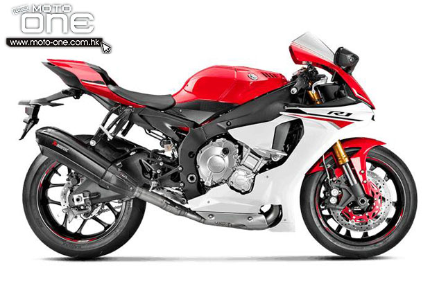 2015 AKRAPOVIC New YZF-R1 full system evolution