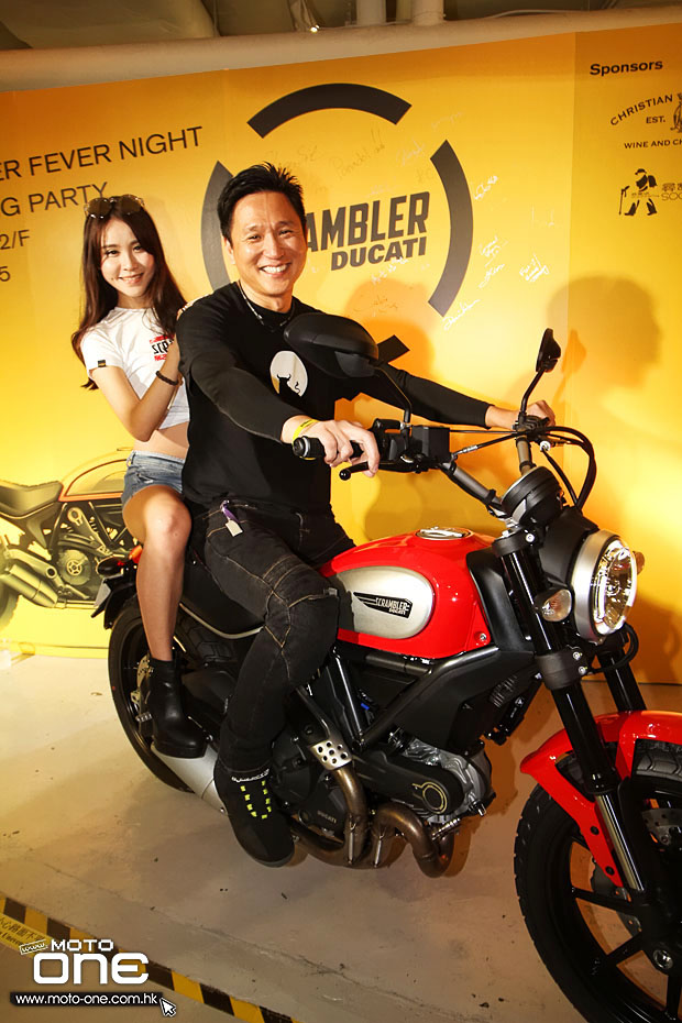 2015 ducati Scrambler Fever Night Party